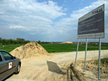 Budowa odcinka autostrady A2 w rejonie elipsy spadku meteorytu Łowicz