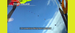 Norwegian skydiver nearly struck by meteorite. “This is the first time in history that a meteorite has been filmed in the air after its light goes out,” says geologist Hans Amundsen.