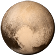 Pluto's Big Heart in Color