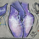Żoliborskie graffiti - „małe przyjemności”