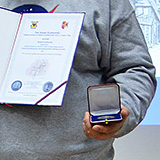 Meteoryt Putusk - 150 lat po spadku - Medal Fromborski