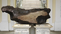 The largest meteorite ever found in Brazil is also housed in the museum. It weighs 5.36 tons and was found in 1784