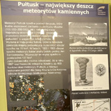 Wystawa meteorytw "Wok meteorytu Putusk", Muzeum Regionalne w Putusku