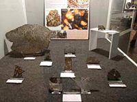 Wystawa meteorytw w Muzeum Techniki w Warszawie (Exhibition of meteorites in the Museum of Technology in Warsaw)