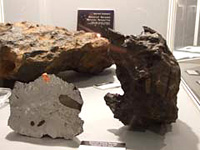 Wystawa meteorytw w Muzeum Techniki w Warszawie (Exhibition of meteorites in the Museum of Technology in Warsaw)