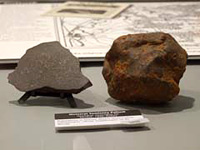 Wystawa meteorytw w Muzeum Techniki w Warszawie (Exhibition of meteorites in the Museum of Technology in Warsaw)