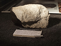 Wystawa meteorytw w Muzeum Techniki w Warszawie (Exhibition of meteorites in the Museum of Technology in Warsaw)