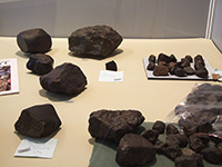 Wystawa meteorytw w Muzeum Techniki w Warszawie (Exhibition of meteorites in the Museum of Technology in Warsaw)