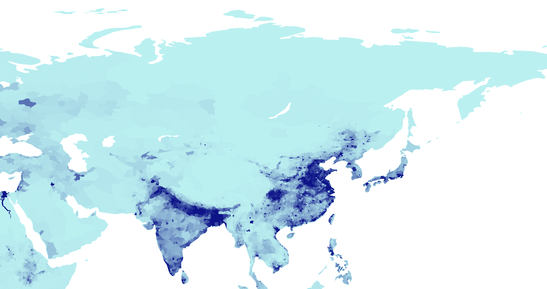 meteorite falls statistic, Asia