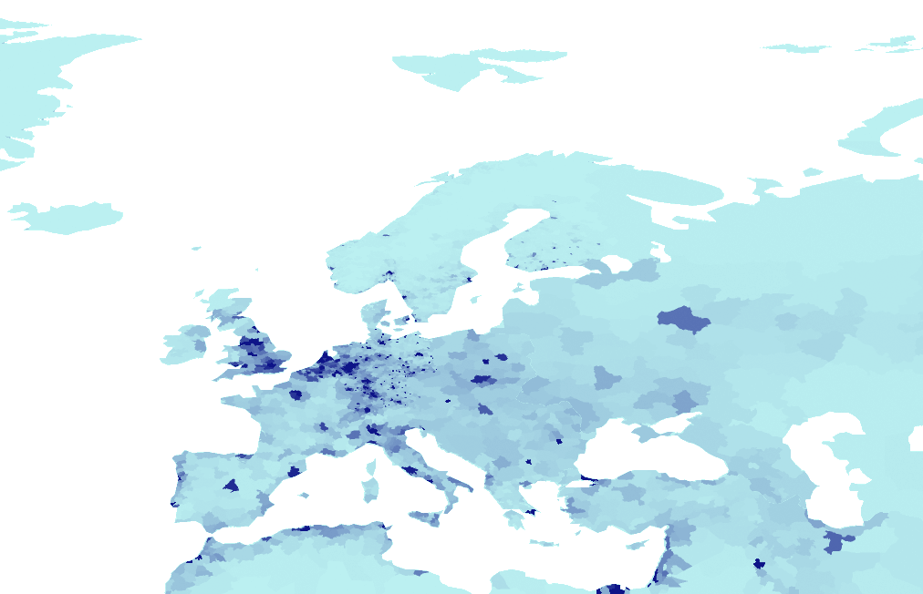 meteorite falls statistic, Europe