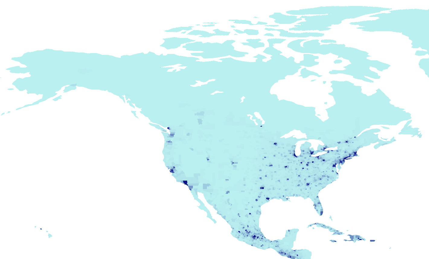 meteorite falls statistic, North America