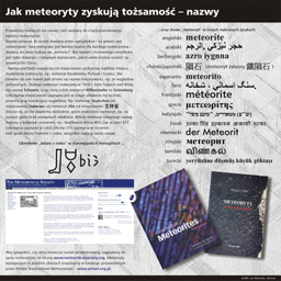 Jak meteoryty zyskuj tosamo - nazwy