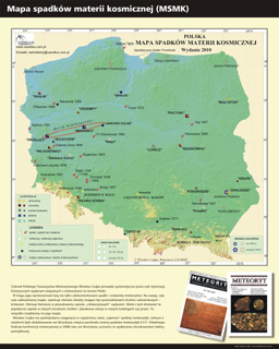 Mapa spadkw materii kosmicznej (MSMK)