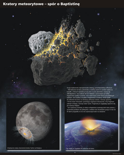 Kratery meteorytowe – spór o Baptistinę