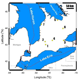 Southern Ontario Meteor Network  SOMN stations