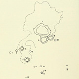 Meteorite Henbury crater, Australia - strewnfield (Hodge 1965)