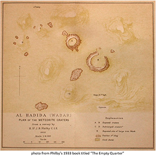 Wabar - craters, strewnfield