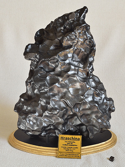 Meteorite Hraschina (cast)