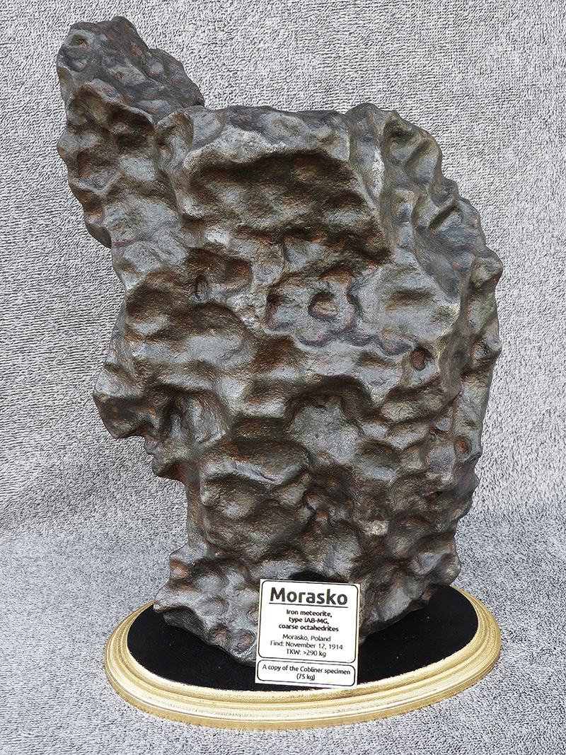 Meteorites Morasko (cast) (Cobliner specimen)