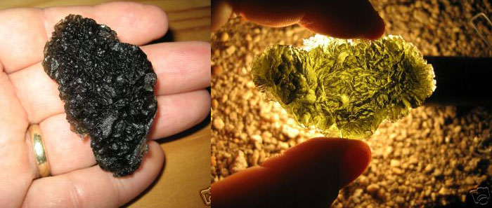 tektite Moldavite (Weltawite)