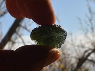 tektite Moldavite (Weltawite)