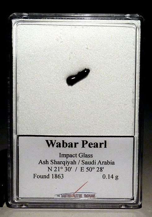 tektite Wabar (Wabar Pearls)