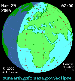 Total Solar Eclipse of 2006 Mar 29