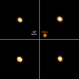 Mars opposition, May 21, 2016