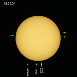 Transit of Mercury, May 09, 2016