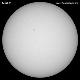 Transit of Mercury, May 09, 2016 - www.helioviewer.org