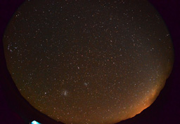 Obłoki Magellana (Magellanic Clouds), Nov. 8, 2017