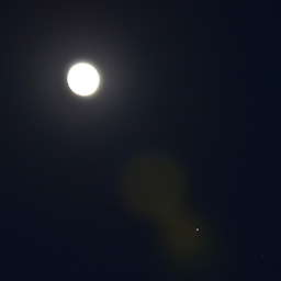 Jupiter and Moon - Conjunction