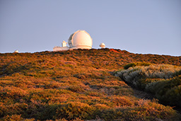 Roque de los Muchachos Observatory, sky