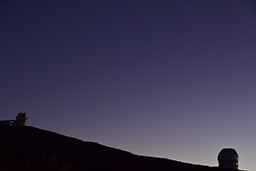 Roque de los Muchachos Observatory, sky