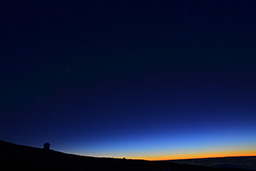 Roque de los Muchachos Observatory, sky