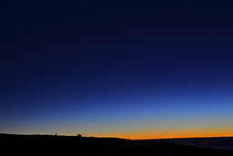 Roque de los Muchachos Observatory, sky