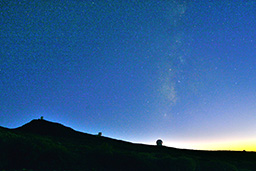 Roque de los Muchachos Observatory, sky