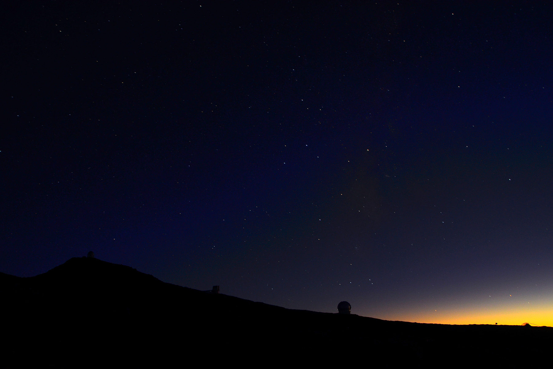 Roque de los Muchachos Observatory, sky