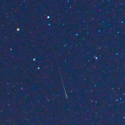 Perseids meteor shower, August 12/13, 2018
