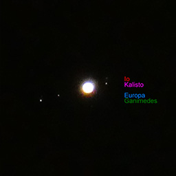 Jupiter, zoom test