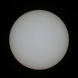 Sun, Baader filter test