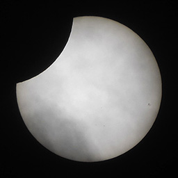 Solar eclipse, Oct. 25, 2022