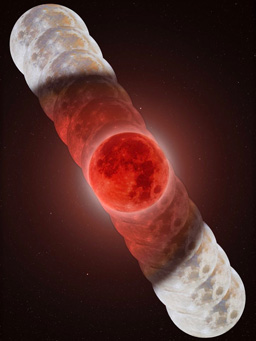 Cakowite zamienie Ksiyca, 7 wrzenia 2025 r. (Lunar eclipse, September 7, 2025)