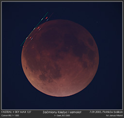 Cakowite zamienie Ksiyca, 7 wrzenia 2025 r. (Lunar eclipse, September 7, 2025)