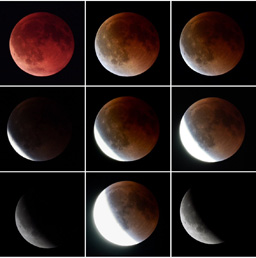 Cakowite zamienie Ksiyca, 7 wrzenia 2025 r. (Lunar eclipse, September 7, 2025)