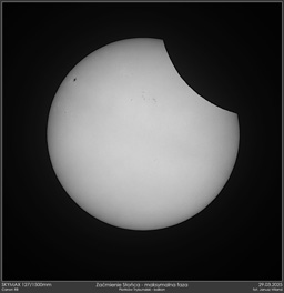 Janusz Wiland, Solar eclipse, Mar. 29, 2025
