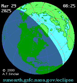 Partial Solar Eclipse of 2025 Mar 29