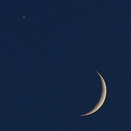 Koniunkcja Wenus i Ksi�yca, 17 czerwiec  2026 r. (Venus & Moon Conjunction, Jun. 17, 2026)