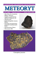 Meteoryt 1/2012 - Spadek w Oslo i znaleziska Macieja Burskiego