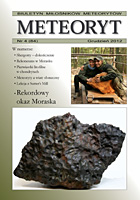 Meteoryt 4/2012 - Rekordowy okaz Moraska